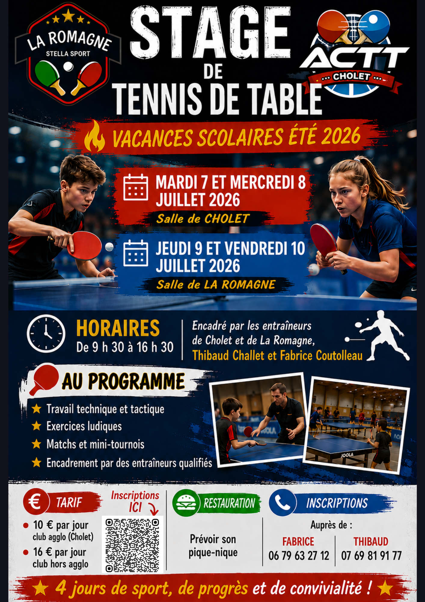 Affiche Stage ACTTSSR