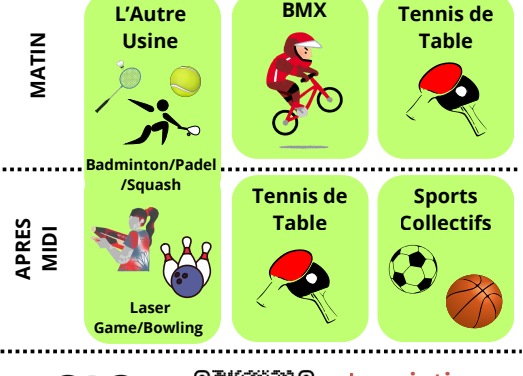 Stages Multisports 2026